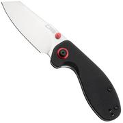 CJRB Maileah J1918-BKF, Satin AR-RPM9, Black G10, Taschenmesser