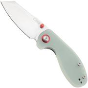 CJRB Maileah J1918-NTG, Satin AR-RPM9, Natural G10, pocket knife