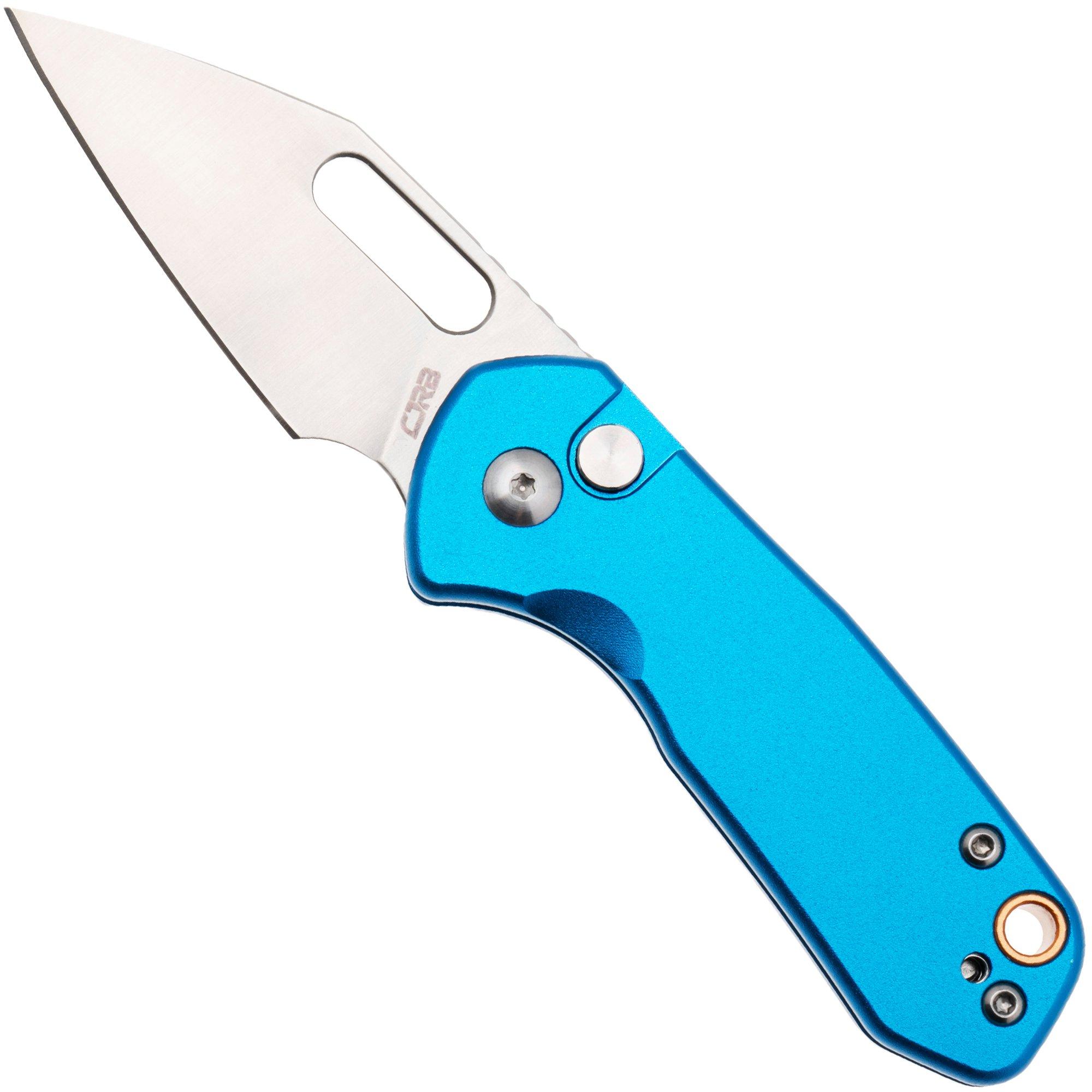 CJRB Mini Pyrite J1933-BU, Satin AR-RPM9, Blue Aluminium, zakmes