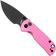 Image for CJRB Mica J1934-BPK, PVD AR-RPM9, Pink Aluminium, pocket knife