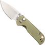 Obraz dla Nóż składany CJRB Mica J1934-GN, Satin AR-RPM9, Green Aluminium