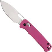 Nóż składany CJRB Hectare J1935-PNK, Satin AR-RPM9, Pink G10