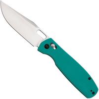 Image pour CJRB Prado J1936-AG, Satin AR-RPM9, Aqua Green G10, couteau de poche