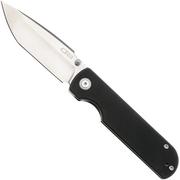 CJRB Nova J1937-BK, Satin AR-RPM9, Black G10, pocket knife