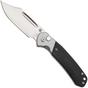 Bild für CJRB Pyrite Bowie J1942-EBN, Satin AR-RPM9, Ebony Wood, Steel Bolster, Taschenmesser