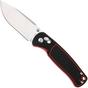Afbeelding voor CJRB Shale J1943-BRE, Stonewashed AR-RPM9, Black Red G10, zakmes
