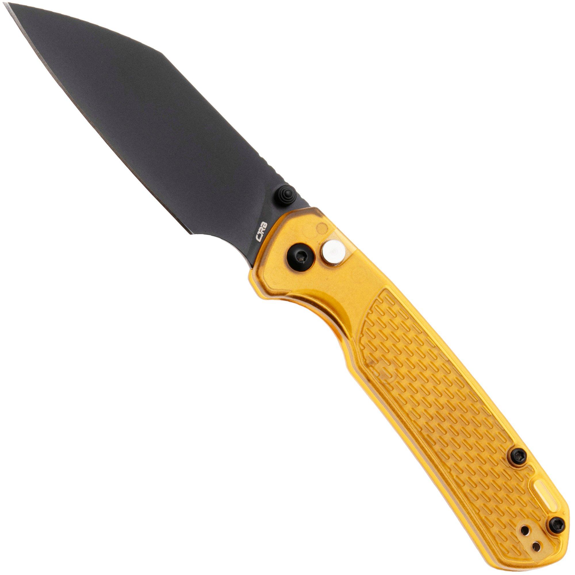 Nóż składany CJRB Pyrite Light J1945-AMB PVD AR-RPM9, Ultem