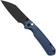 Image for CJRB Pyrite Light J1945-BBU, PVD AR-RPM9, Blue FRN, pocket knife