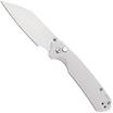 Image pour CJRB Pyrite Light J1945G-GY Stonewashed S90V, White FRN, couteau de poche