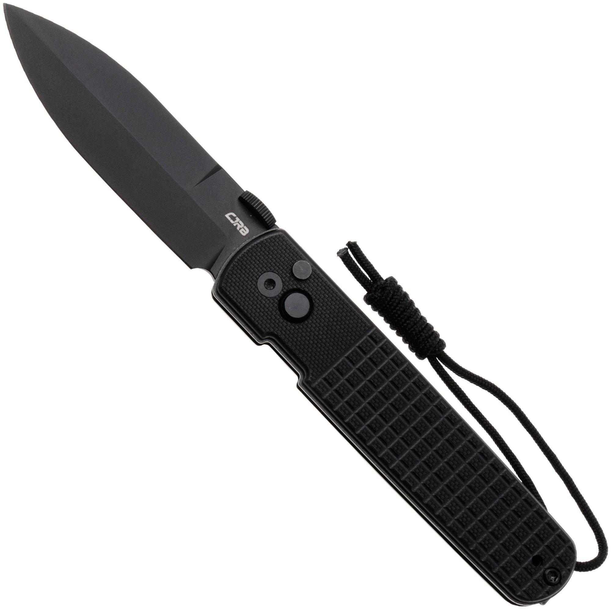 Nóż składany CJRB Locust J1951-BBK PVD AR-RPM9, Black G10