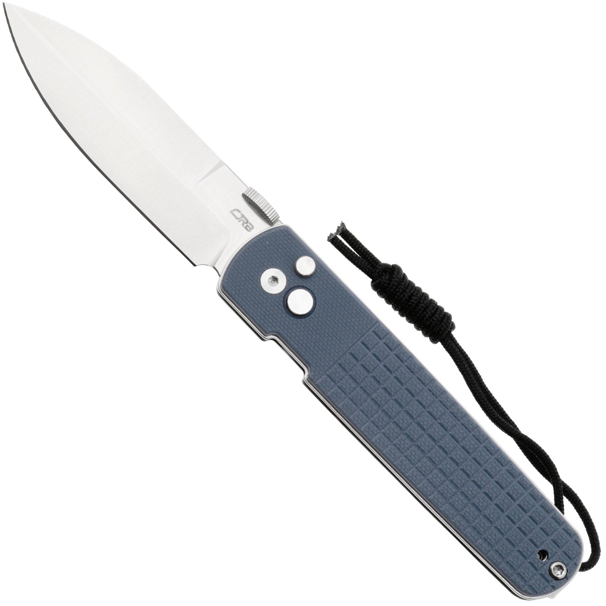 CJRB Locust J1951-BU Satin AR-RPM9, Blue G10, coltello da tasca