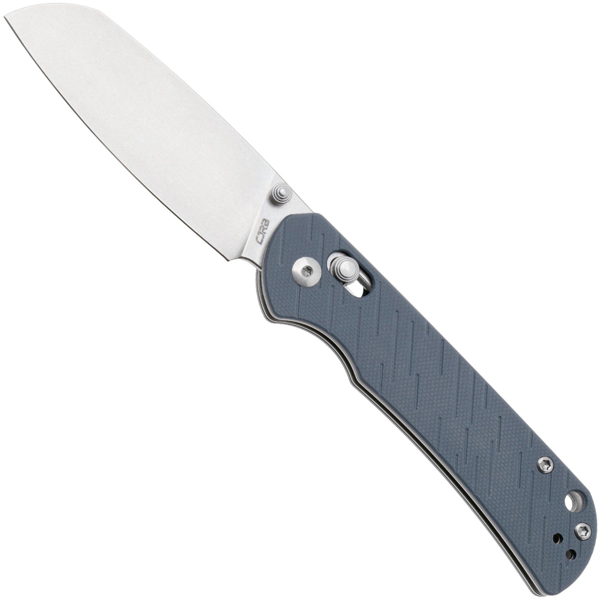 CJRB Lyrid J1953-GY Stonewashed AR-RPM9, Green G10, pocket knife