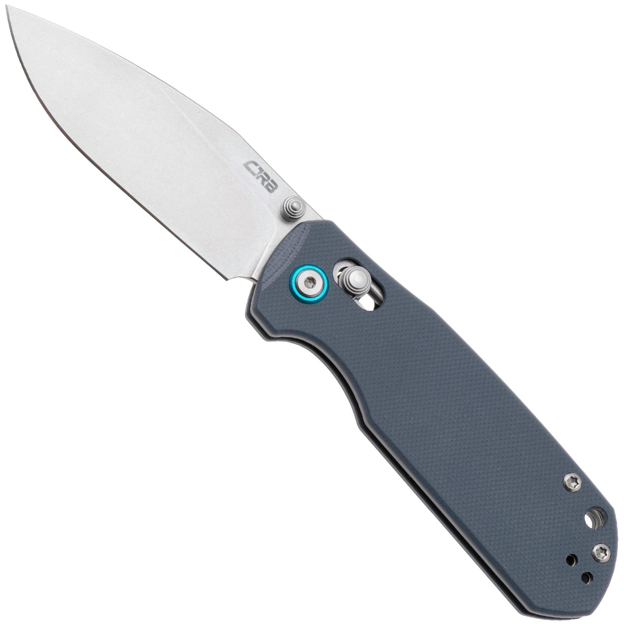 CJRB Maximal J1954-GYF Stonewashed AR-SFII, Gray G10, pocket knife, David C. Andersen design