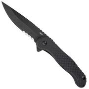 CRKT Taco Viper, Assisted, Black, zakmes, Antonio Rodriguez design