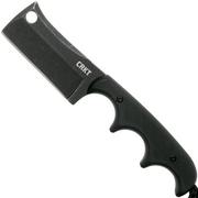 CRKT Minimalist Cleaver Blackout 2383K Neck Knife, Alan Folts Design