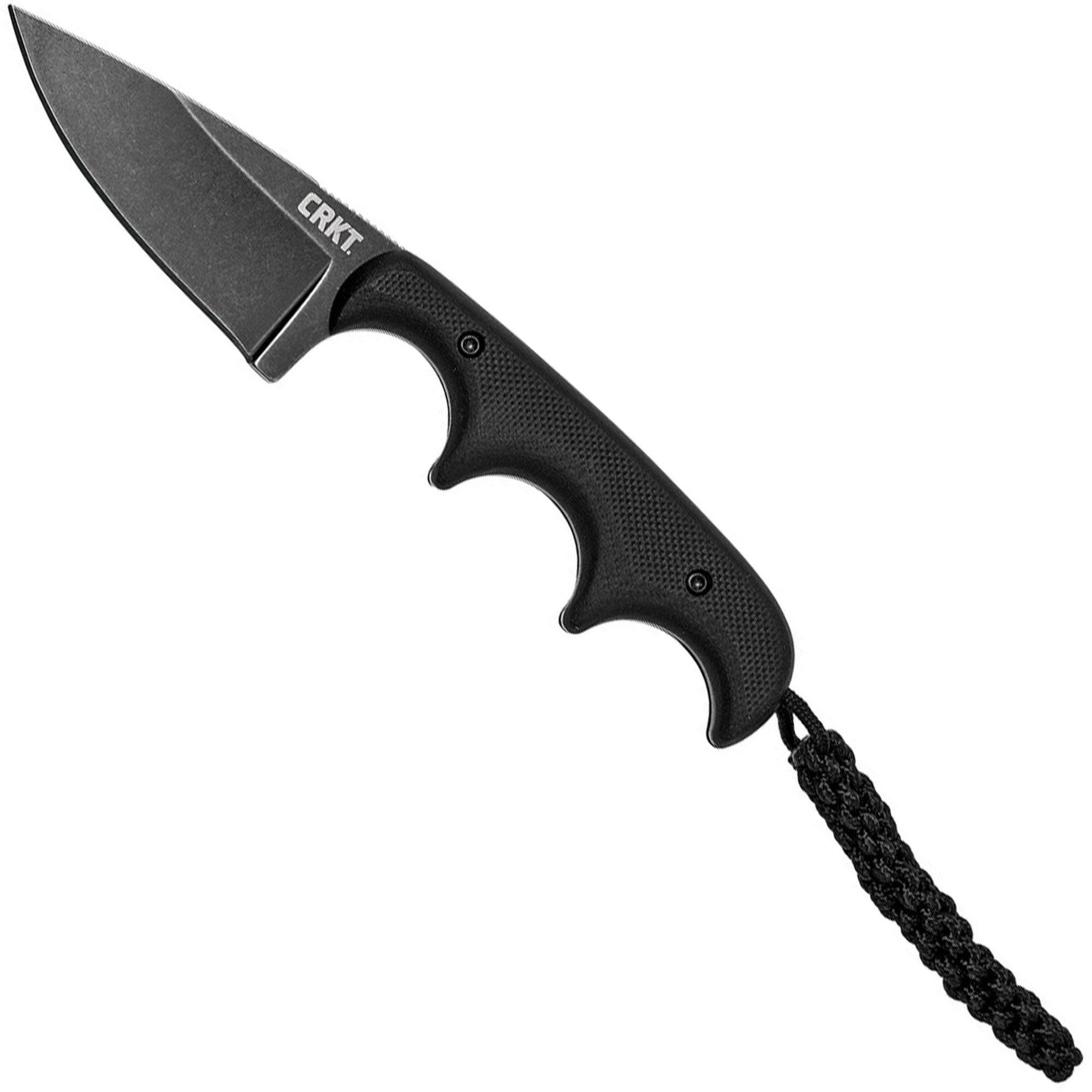 Nóż typu neck CRKT Minimalist Drop Point 2384K, projekt Alan Folts
