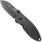 CRKT Squid 2490KS Blackwash navalha, Lucas Burnley design