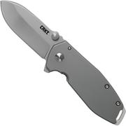 CRKT Squid Assisted 2492 Bead Blast pocket knife, Lucas Burnley design