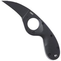 Imagem para CRKT Bear Claw Black, Plain 2516K Black GRN faca de resgate, Russ Kommer design
