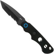 CRKT A.B.C. Folder, Veff Serrations 2606 Black G10 navalha, Jim Hammond design