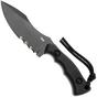 Bild für CRKT Bugsy Black Cerakote, Veff Serrations 3605KV Black G10 feststehendes Messer, Kaila Cumings Design