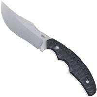 Obraz dla Nóż z głownią stałą CRKT Burrower 3610 Stonewashed D2, Black Micarta, projekt Kaila Cummings