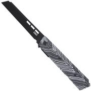 Obraz dla Nóż składany CRKT Zephyr 3850W Black Titanium Nitride 14C28N, White Black G10, projekt Matthew Lerch