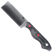 CRKT Razel 4037 Red G10, Black Micarta feststehendes Messer, Jon Graham Design