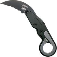 Imagem para CRKT Provoke 4040V Serrated Kinematic Karambit navalha, Joe Caswell design