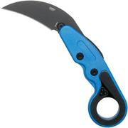 CRKT Provoke Blue Metallic 4041B pocket knife, Joe Caswell design