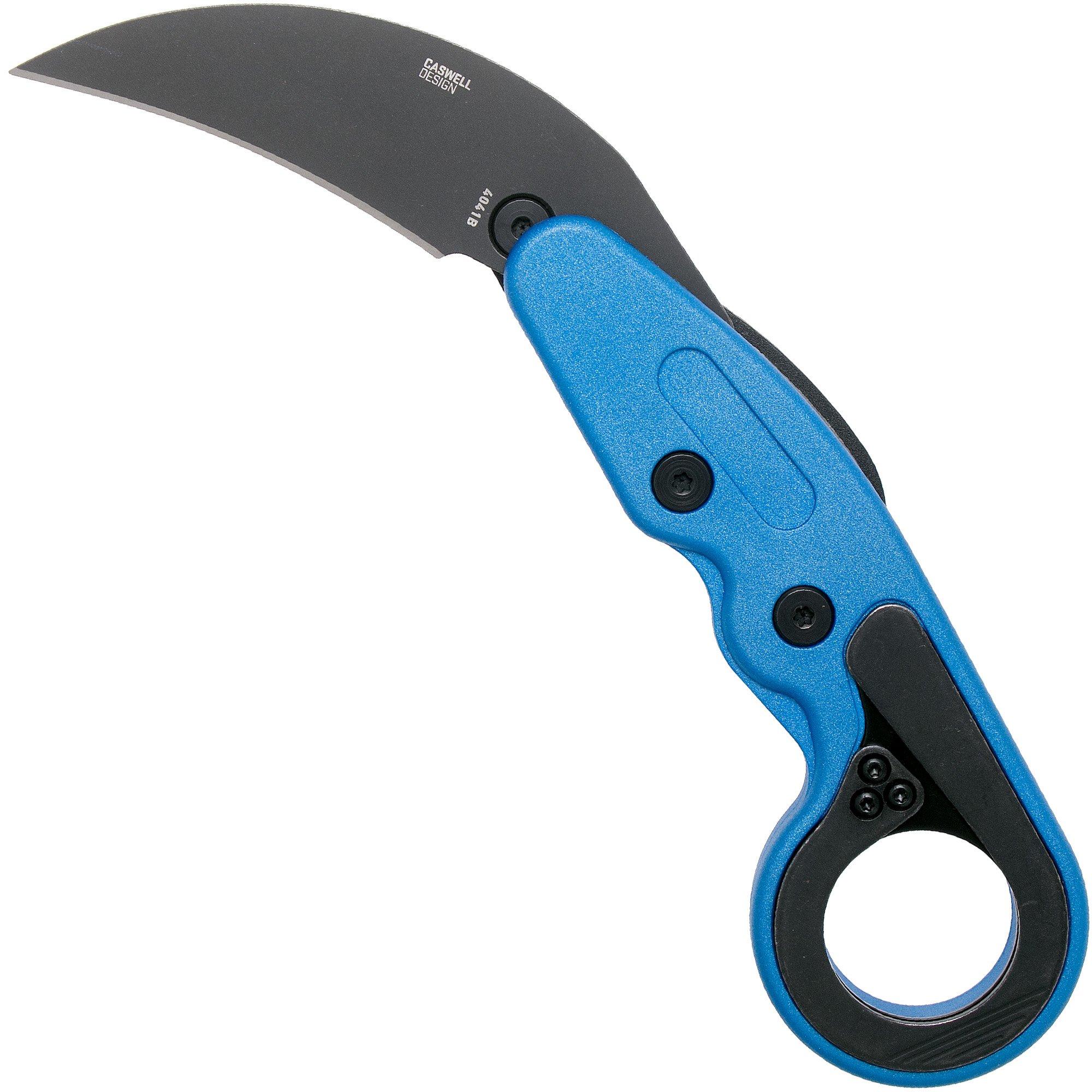 CRKT Provoke Blue Metallic 4041B Taschenmesser, Joe Caswell Design