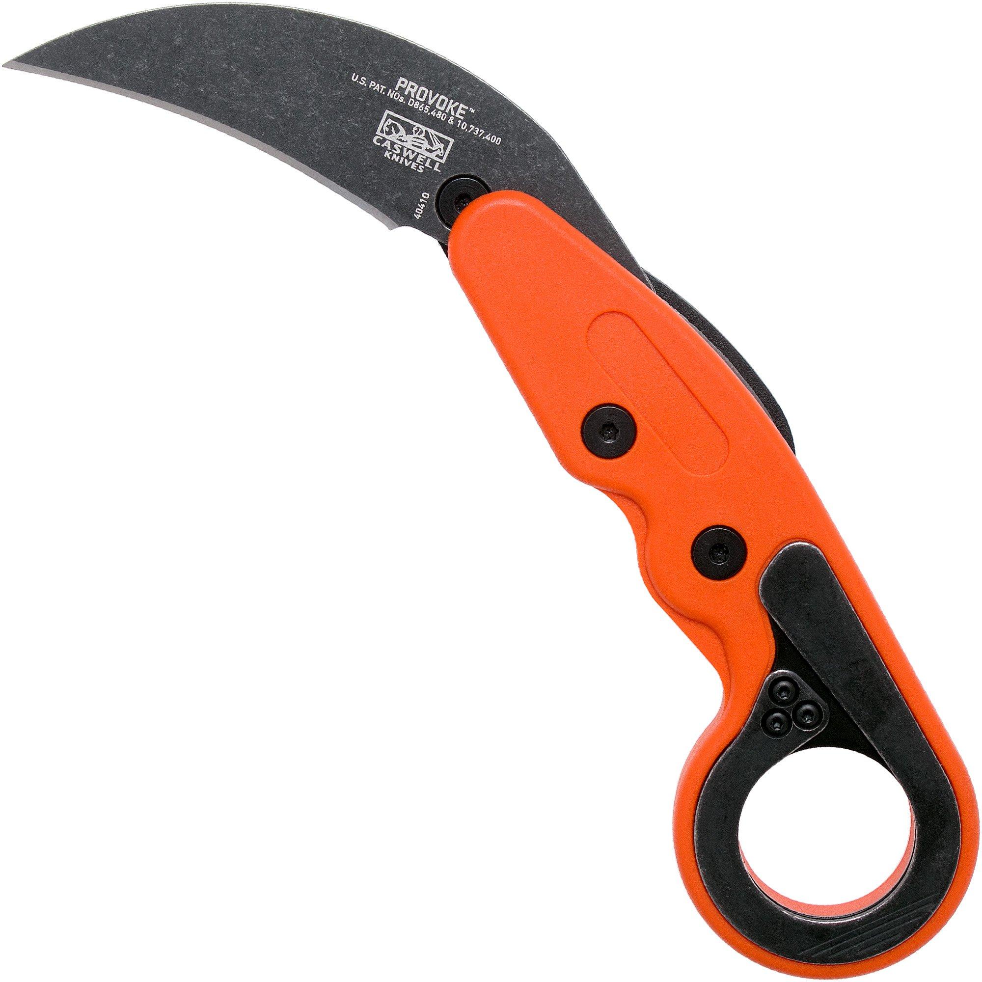 Nóż składany CRKT Provoke Orange 4041O, projekt Joe Caswell