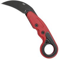 Image for CRKT Provoke Red 4041R fixed knife, Joe Caswell design