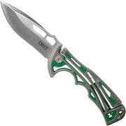 CRKT Nirk Tighe Green 5241 Taschenmesser, Brian Tighe Design