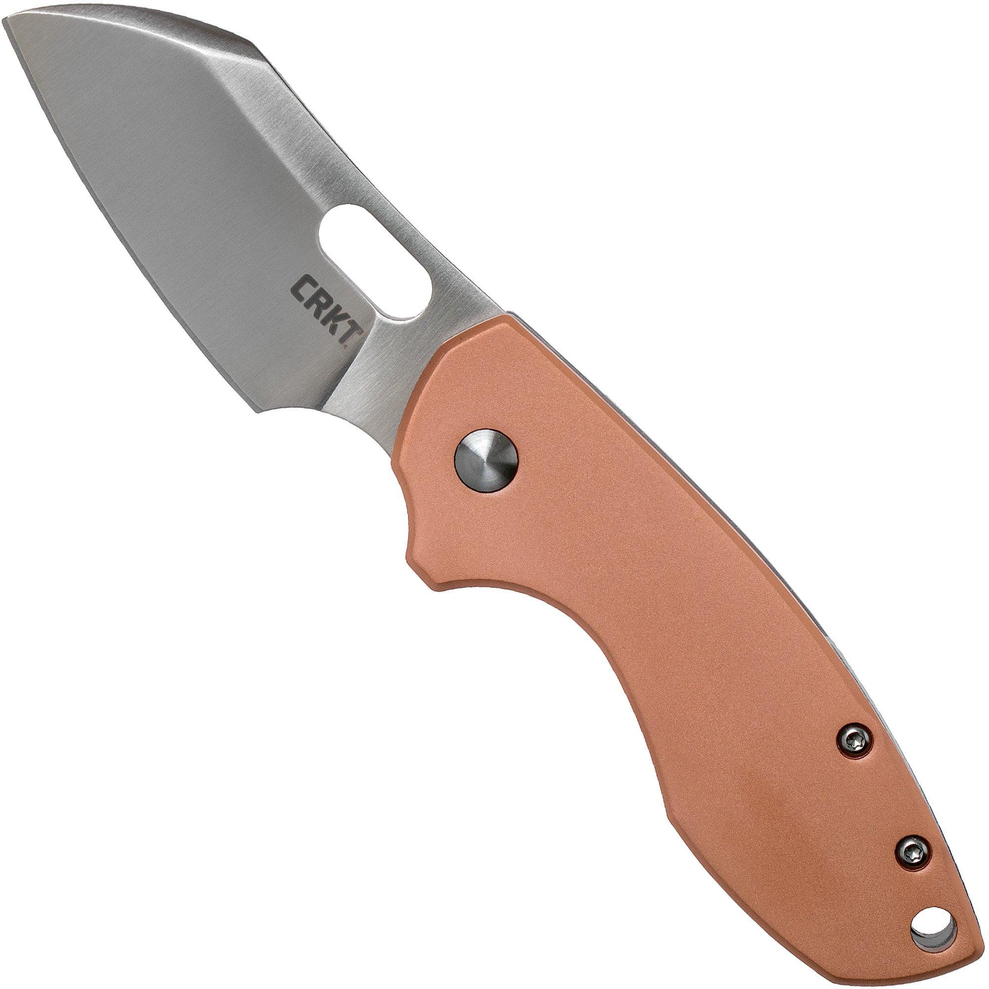 CRKT Pilar Copper 5311CU couteau de poche, Jesper Voxnaes design