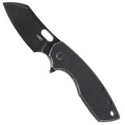 Nóż składany CRKT Pilar Large, Black, projekt Jesper Voxnaes