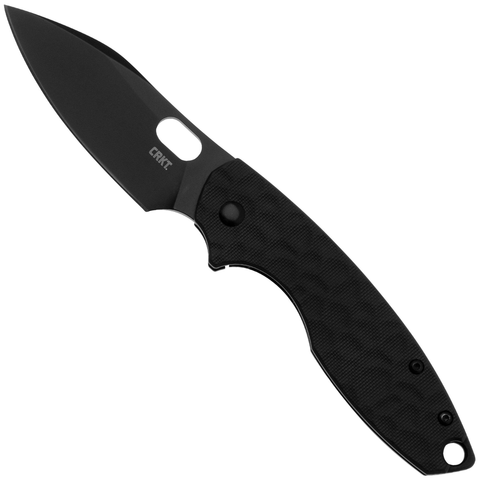 Nóż składany CRKT Pilar III Black 5317K, projekt Jesper Voxnaes