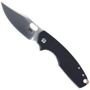CRKT Pilar IV, Black pocket knife, Jesper Voxnaes design