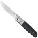 Image for CRKT Bamboozled, Black pocket knife, Kenny Onion design