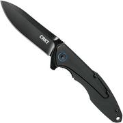 CRKT Caligo 6215 couteau de poche, TJ Schwarz design