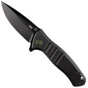 CRKT Dextro, Black pocket knife, T.J. Schwarz design