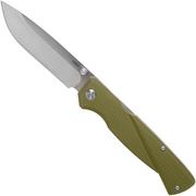 CRKT Kova 6434 OD Green pocket knife, Ken Steigerwalt design
