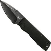 CRKT Journeyer Black 6530SWK linerlock pocket knife, Liong Mah design