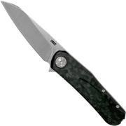 CRKT Mah-Hawk Black 6535 pocket knife, Liong Mah design