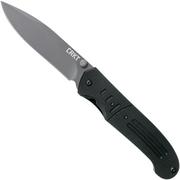 CRKT Ignitor 6860 Black pocket knife, Ken Steigerwalt design