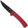 Obraz dla Nóż składany CRKT Q Compact 7075R Black Oxide 14C28N, Red GRN, projekt Richard Rogers