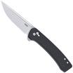 Image for CRKT Q Compact 7075 Stonewashed 14C28N, Black GRN, pocket knife, Richard Rogers design