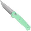 Image for CRKT Sero 7170B Satin CPM S35VN, Aqua GRN, pocket knife, Richard Rogers design