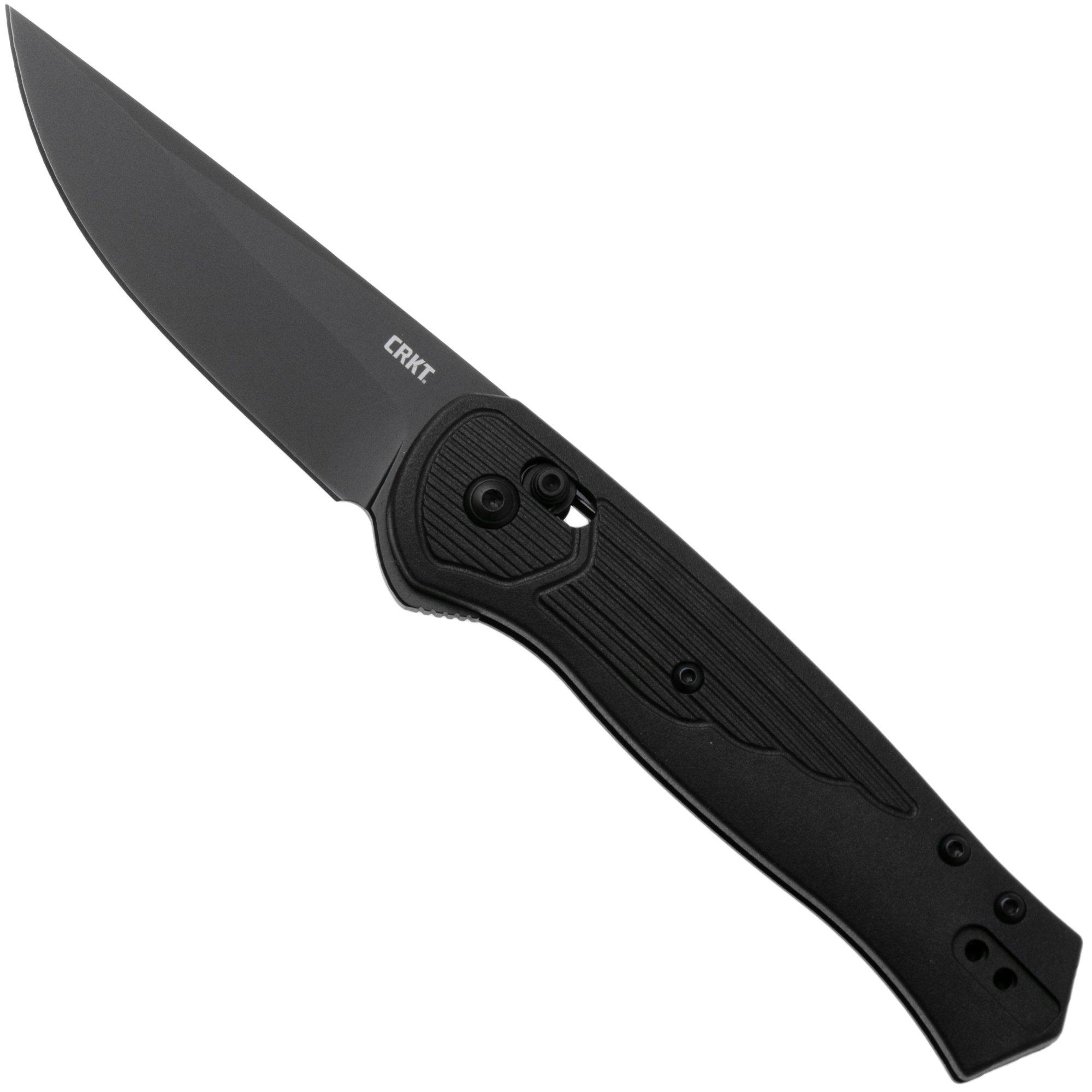 Nóż składany CRKT Sero 7170K Black Titanium Nitride CPM S35VN, Black GRN, projekt Richard Rogers