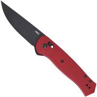 Obraz dla Nóż składany CRKT Sero 7170R Black Titanium Nitride CPM S35VN, Red GRN, projekt Richard Rogers